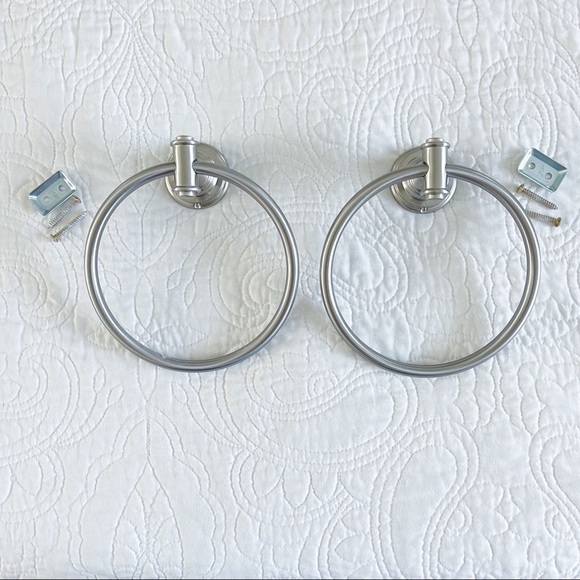 Chrome Wall Mount Towel Ring
Set of 2 - Picture 10 of 10